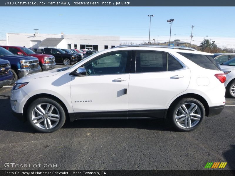 Iridescent Pearl Tricoat / Jet Black 2018 Chevrolet Equinox Premier AWD