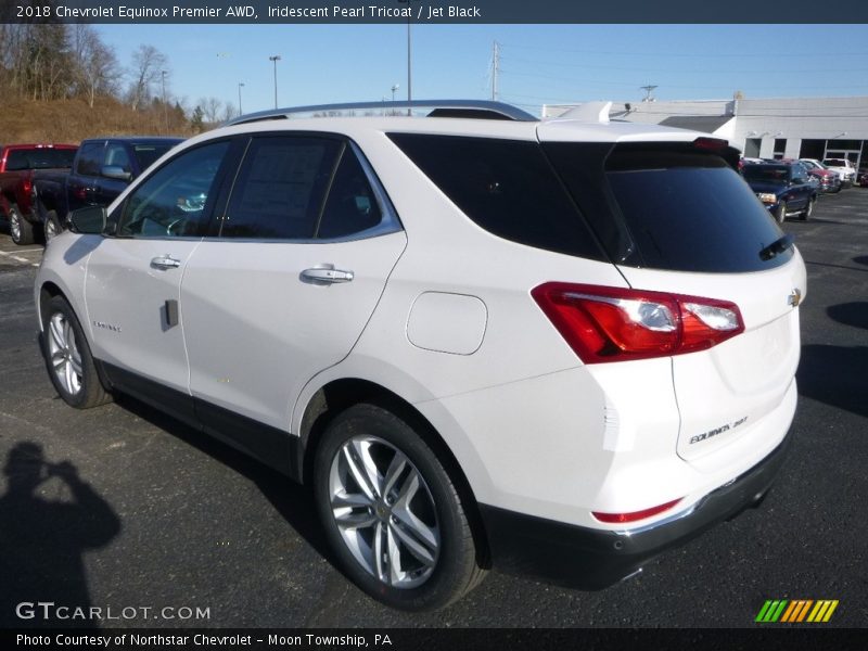 Iridescent Pearl Tricoat / Jet Black 2018 Chevrolet Equinox Premier AWD