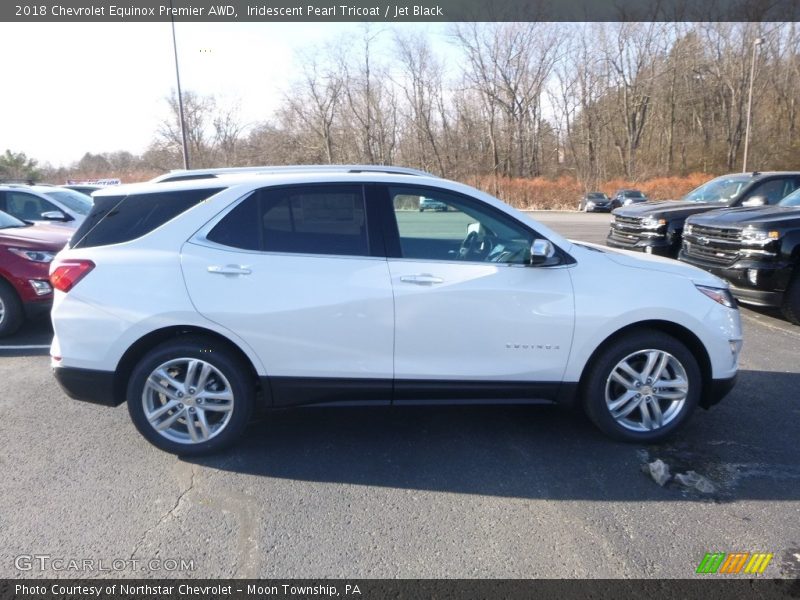 Iridescent Pearl Tricoat / Jet Black 2018 Chevrolet Equinox Premier AWD