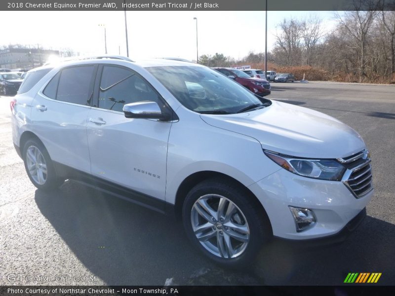 Iridescent Pearl Tricoat / Jet Black 2018 Chevrolet Equinox Premier AWD