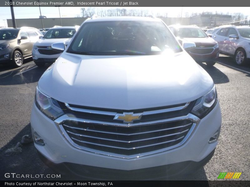 Iridescent Pearl Tricoat / Jet Black 2018 Chevrolet Equinox Premier AWD