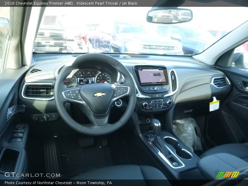 Iridescent Pearl Tricoat / Jet Black 2018 Chevrolet Equinox Premier AWD