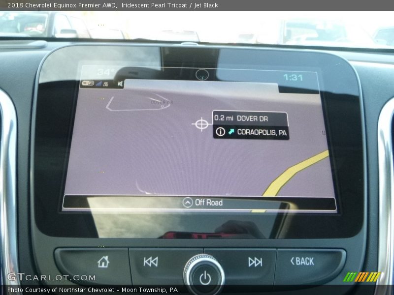 Iridescent Pearl Tricoat / Jet Black 2018 Chevrolet Equinox Premier AWD