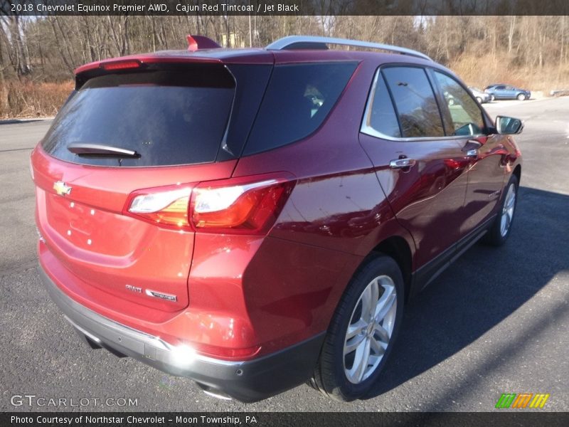 Cajun Red Tintcoat / Jet Black 2018 Chevrolet Equinox Premier AWD