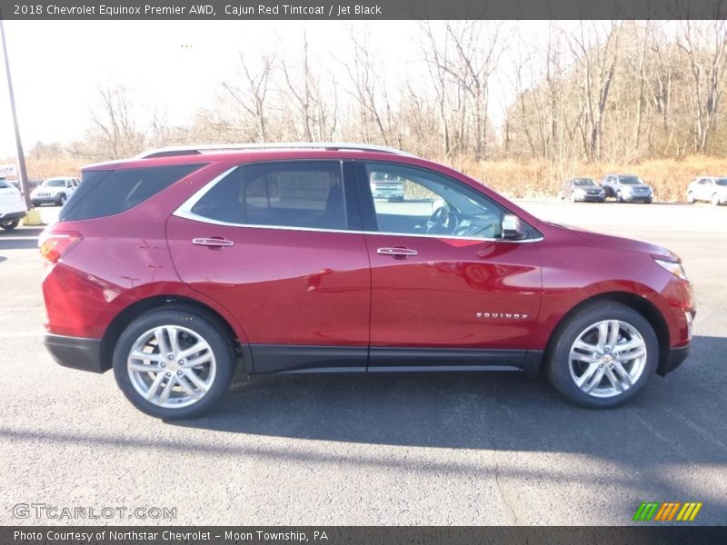 Cajun Red Tintcoat / Jet Black 2018 Chevrolet Equinox Premier AWD