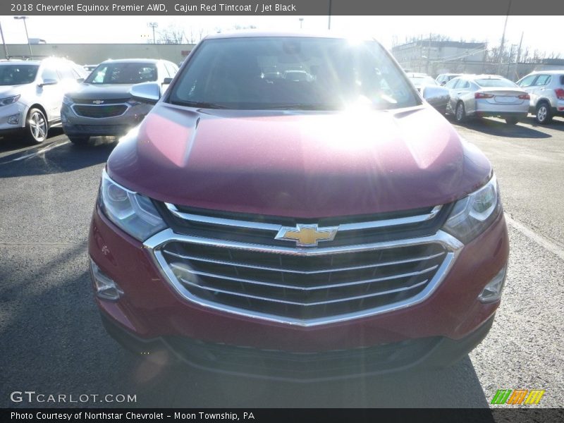 Cajun Red Tintcoat / Jet Black 2018 Chevrolet Equinox Premier AWD