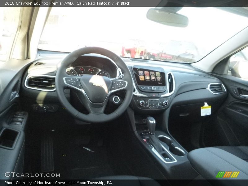 Cajun Red Tintcoat / Jet Black 2018 Chevrolet Equinox Premier AWD