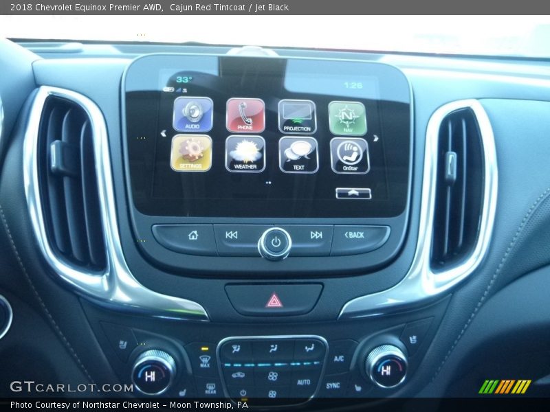 Cajun Red Tintcoat / Jet Black 2018 Chevrolet Equinox Premier AWD