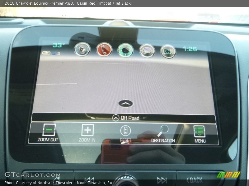 Cajun Red Tintcoat / Jet Black 2018 Chevrolet Equinox Premier AWD