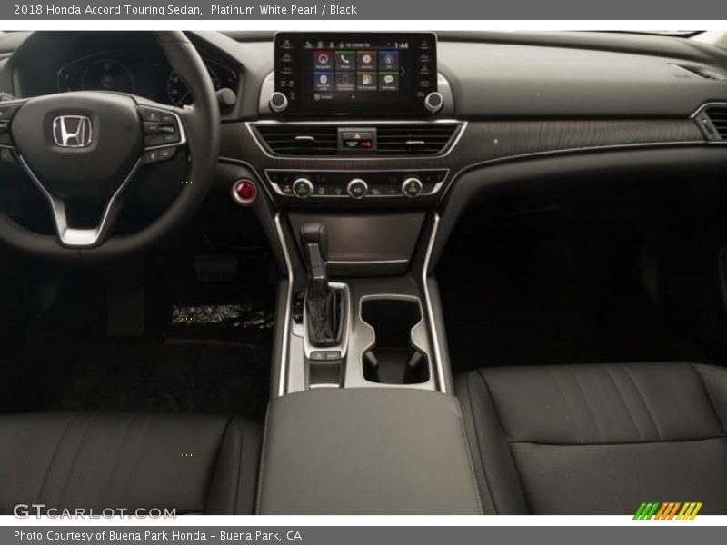 Dashboard of 2018 Accord Touring Sedan