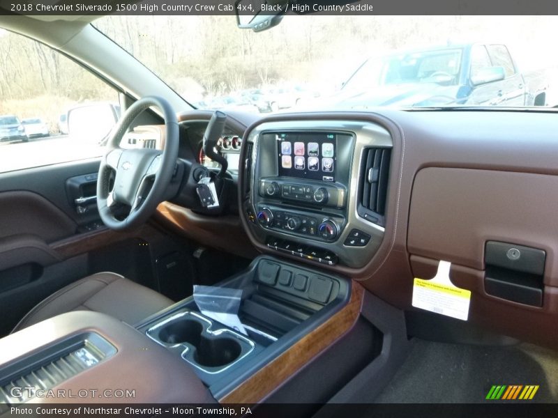 Black / High Country Saddle 2018 Chevrolet Silverado 1500 High Country Crew Cab 4x4