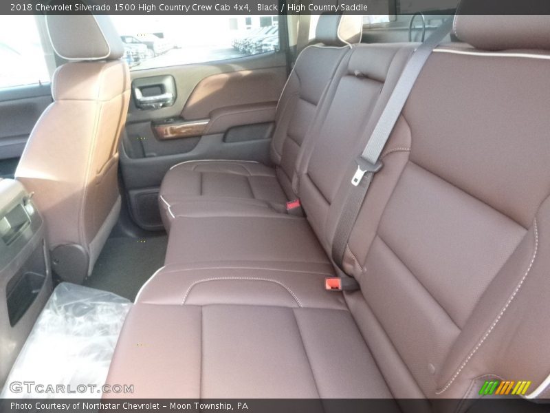 Black / High Country Saddle 2018 Chevrolet Silverado 1500 High Country Crew Cab 4x4