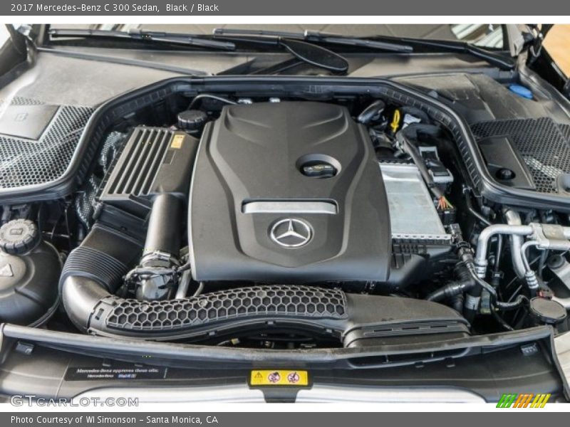 Black / Black 2017 Mercedes-Benz C 300 Sedan