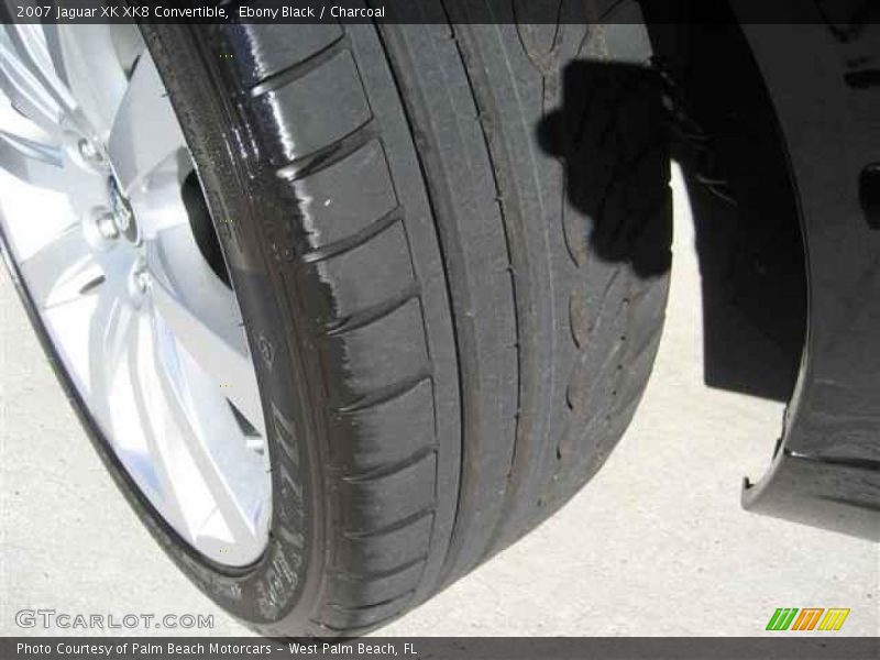 Ebony Black / Charcoal 2007 Jaguar XK XK8 Convertible