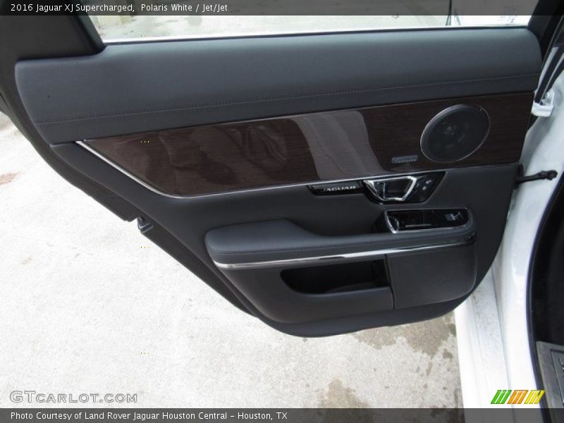Polaris White / Jet/Jet 2016 Jaguar XJ Supercharged