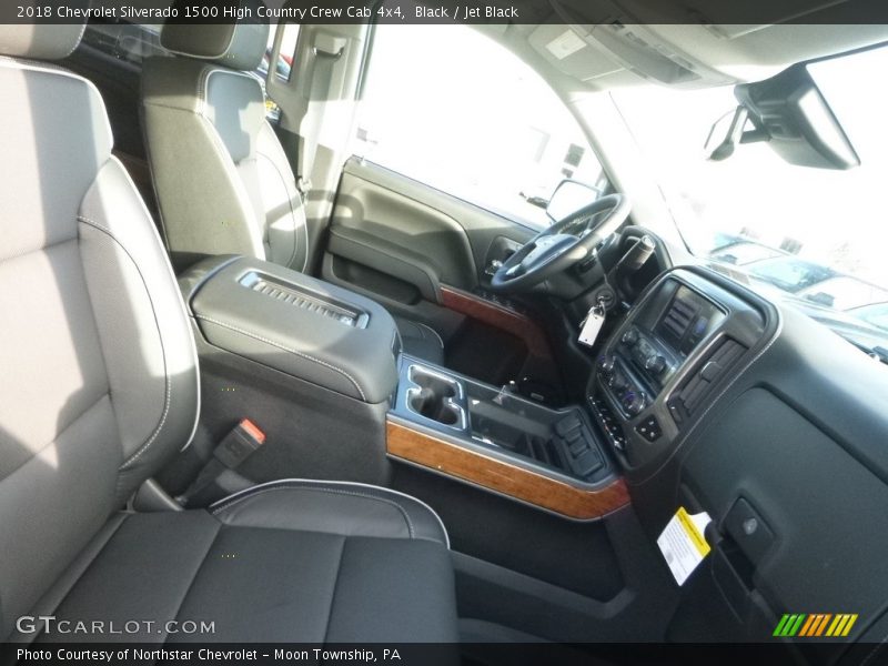 Black / Jet Black 2018 Chevrolet Silverado 1500 High Country Crew Cab 4x4