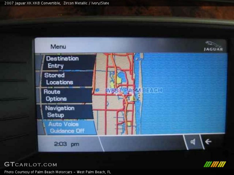 Zircon Metallic / Ivory/Slate 2007 Jaguar XK XK8 Convertible