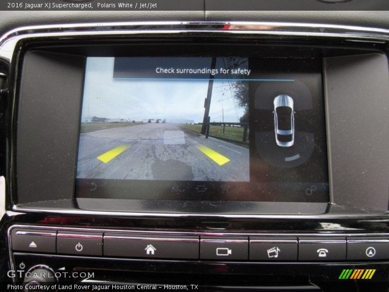 Polaris White / Jet/Jet 2016 Jaguar XJ Supercharged