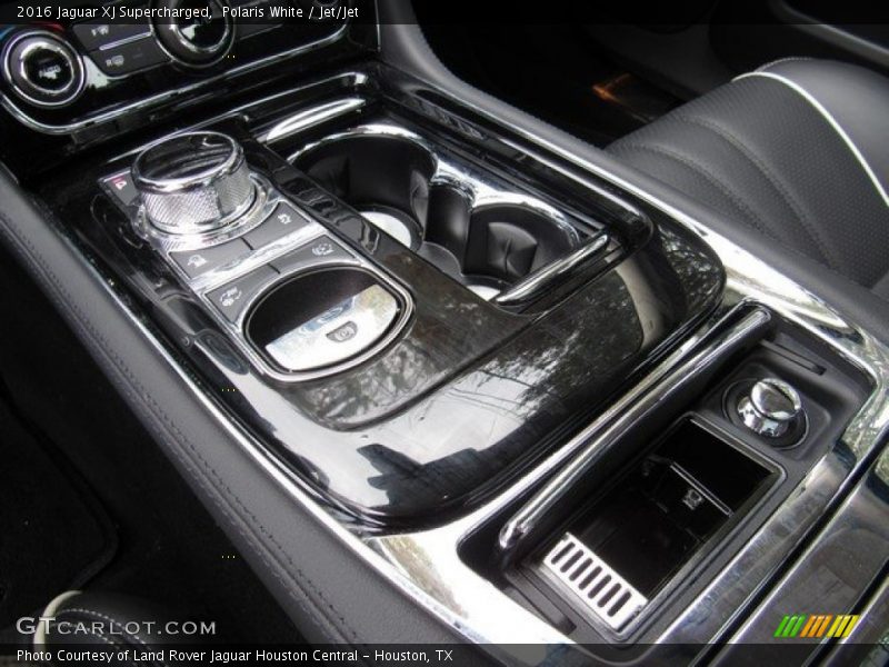 Polaris White / Jet/Jet 2016 Jaguar XJ Supercharged
