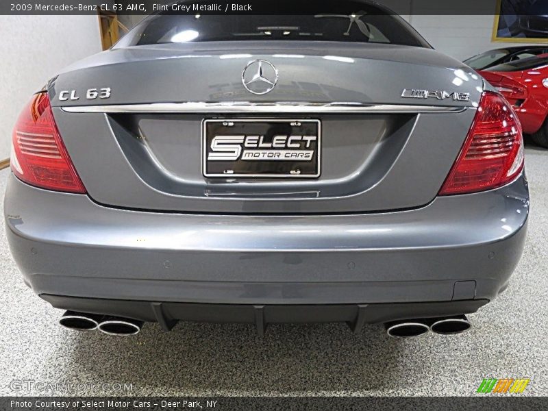 Flint Grey Metallic / Black 2009 Mercedes-Benz CL 63 AMG