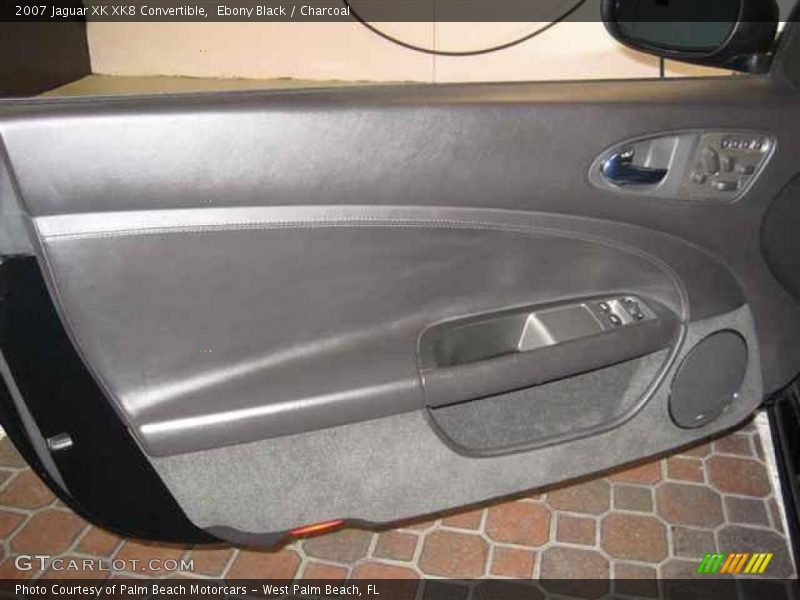 Ebony Black / Charcoal 2007 Jaguar XK XK8 Convertible
