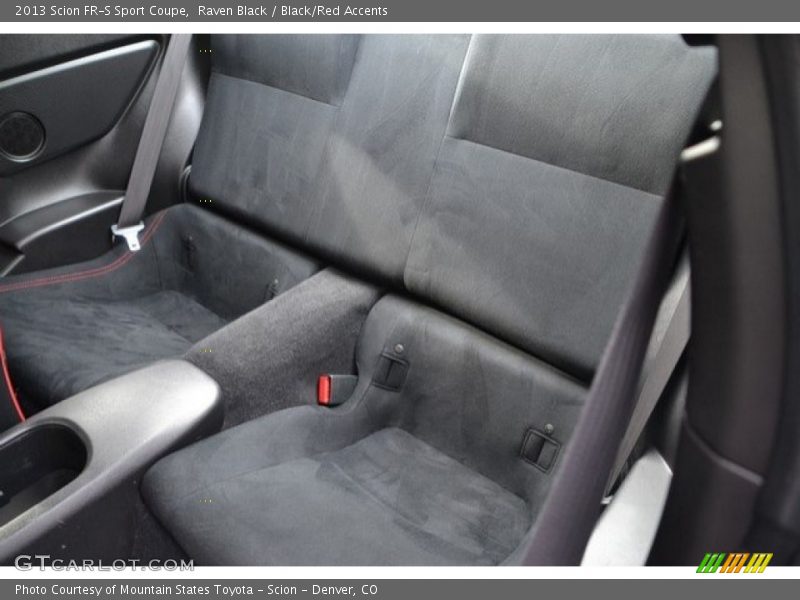 Raven Black / Black/Red Accents 2013 Scion FR-S Sport Coupe