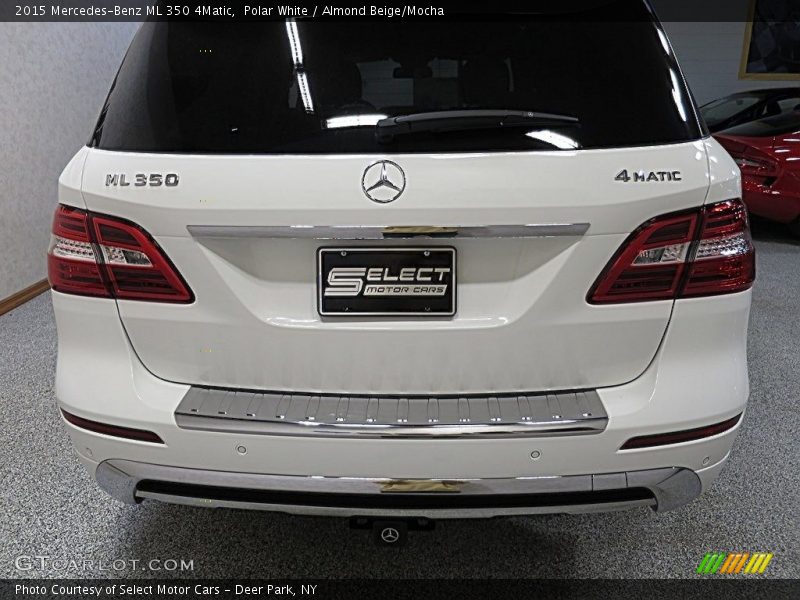Polar White / Almond Beige/Mocha 2015 Mercedes-Benz ML 350 4Matic