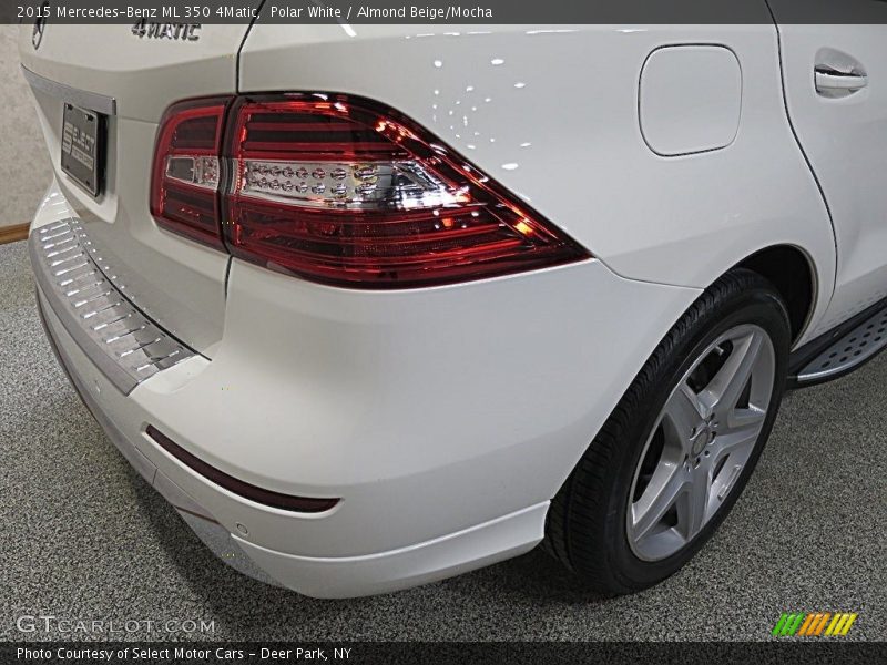 Polar White / Almond Beige/Mocha 2015 Mercedes-Benz ML 350 4Matic