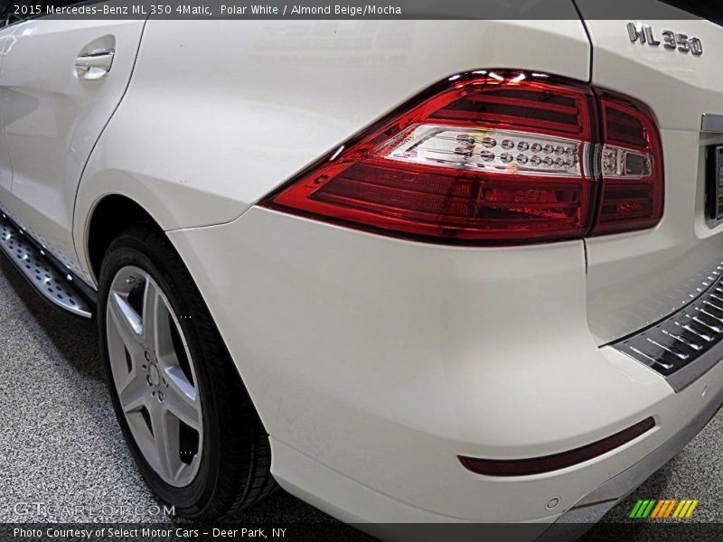Polar White / Almond Beige/Mocha 2015 Mercedes-Benz ML 350 4Matic
