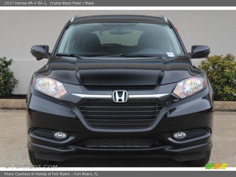 Crystal Black Pearl / Black 2017 Honda HR-V EX-L