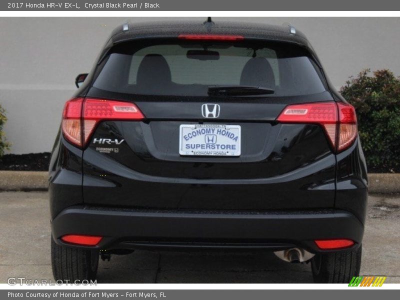 Crystal Black Pearl / Black 2017 Honda HR-V EX-L