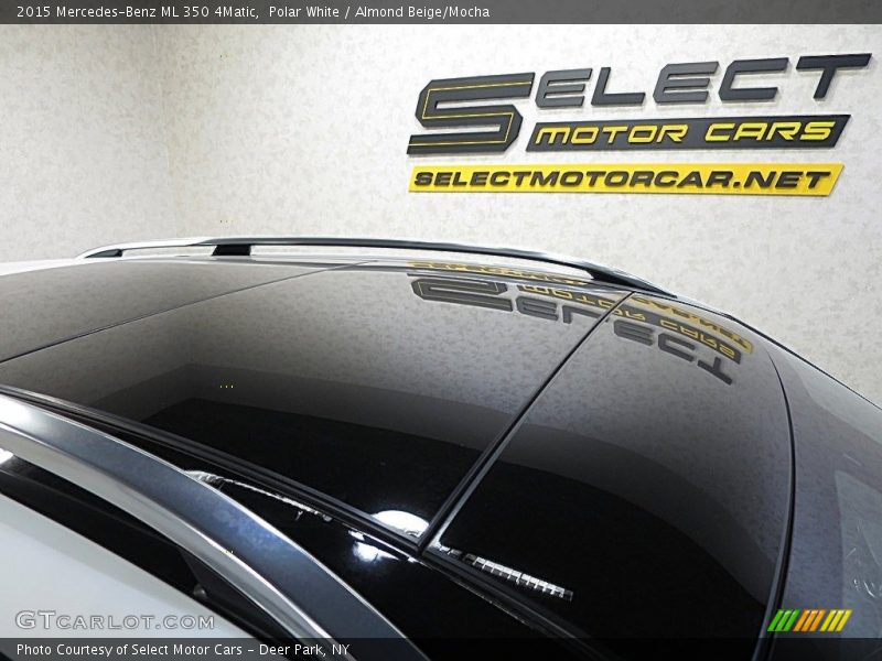 Polar White / Almond Beige/Mocha 2015 Mercedes-Benz ML 350 4Matic