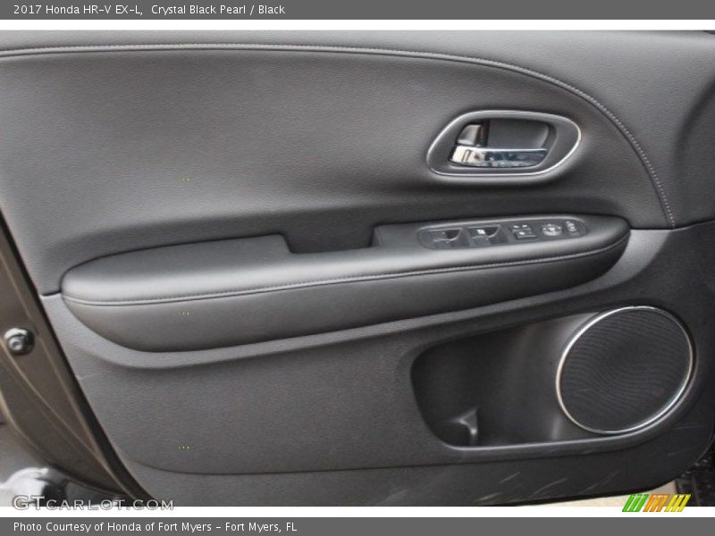 Crystal Black Pearl / Black 2017 Honda HR-V EX-L