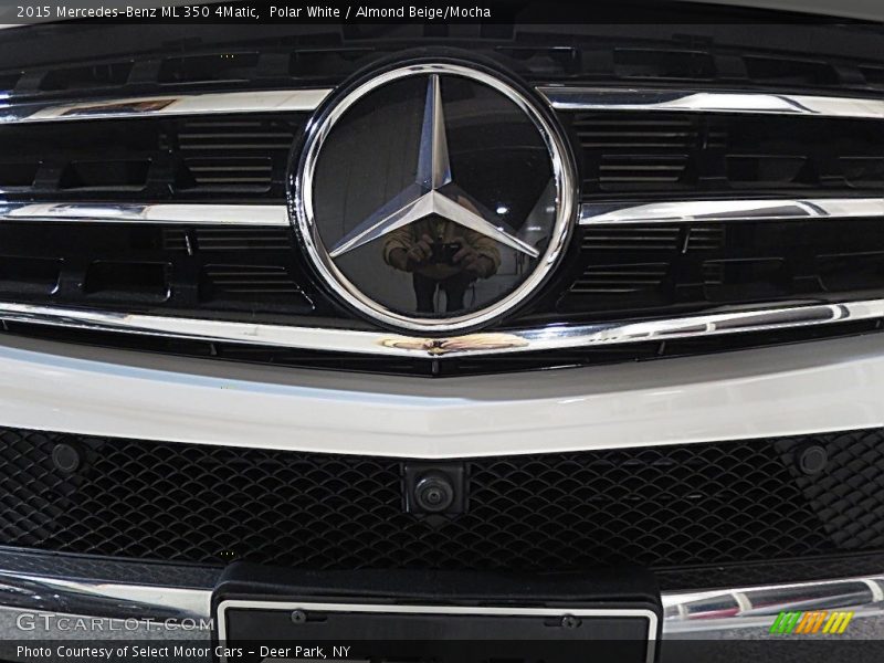 Polar White / Almond Beige/Mocha 2015 Mercedes-Benz ML 350 4Matic