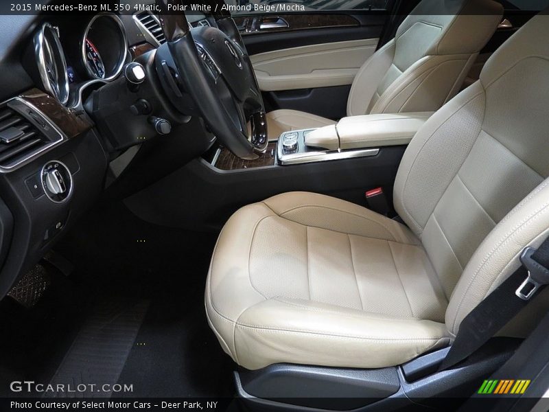 Polar White / Almond Beige/Mocha 2015 Mercedes-Benz ML 350 4Matic