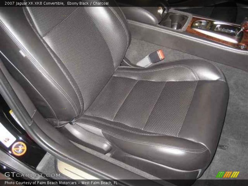 Ebony Black / Charcoal 2007 Jaguar XK XK8 Convertible