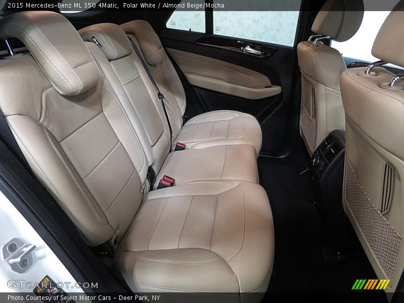 Polar White / Almond Beige/Mocha 2015 Mercedes-Benz ML 350 4Matic