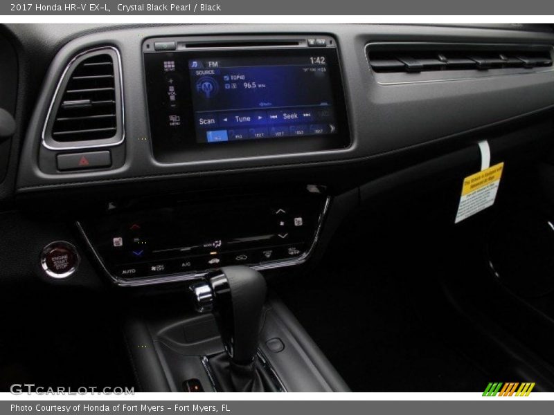 Crystal Black Pearl / Black 2017 Honda HR-V EX-L