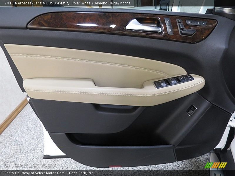 Polar White / Almond Beige/Mocha 2015 Mercedes-Benz ML 350 4Matic