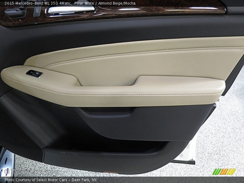 Polar White / Almond Beige/Mocha 2015 Mercedes-Benz ML 350 4Matic