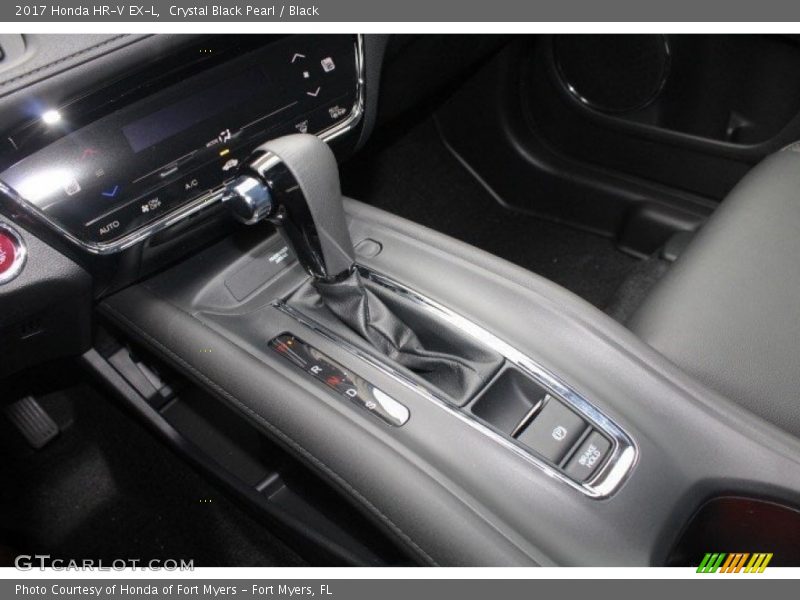 Crystal Black Pearl / Black 2017 Honda HR-V EX-L