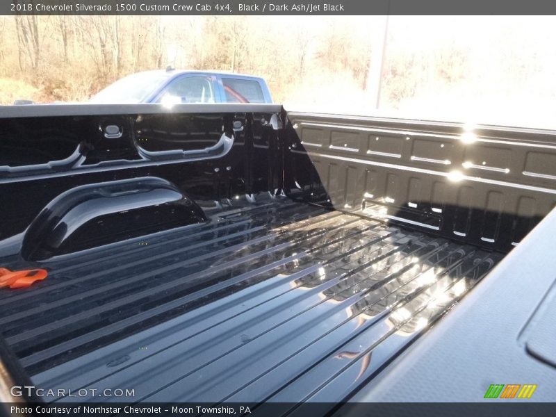 Black / Dark Ash/Jet Black 2018 Chevrolet Silverado 1500 Custom Crew Cab 4x4