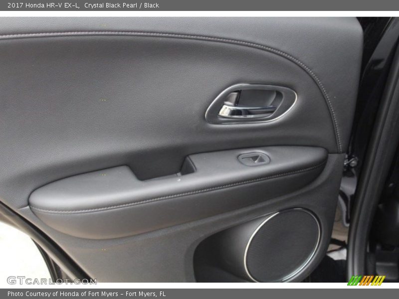 Crystal Black Pearl / Black 2017 Honda HR-V EX-L