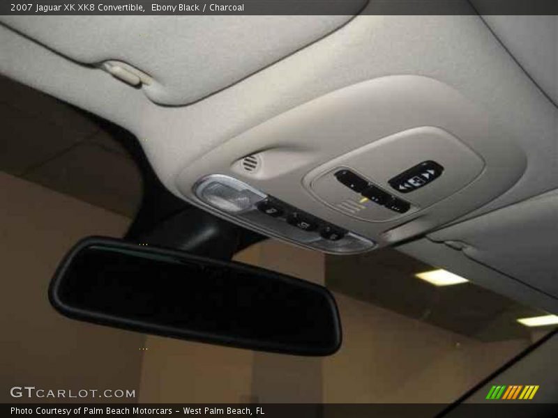 Ebony Black / Charcoal 2007 Jaguar XK XK8 Convertible