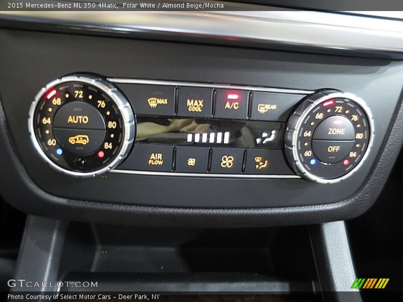Polar White / Almond Beige/Mocha 2015 Mercedes-Benz ML 350 4Matic