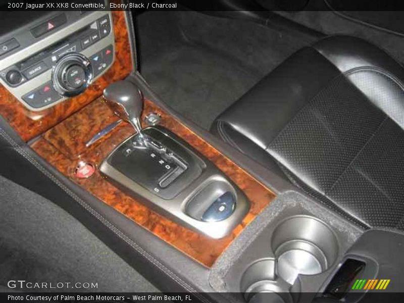 Ebony Black / Charcoal 2007 Jaguar XK XK8 Convertible