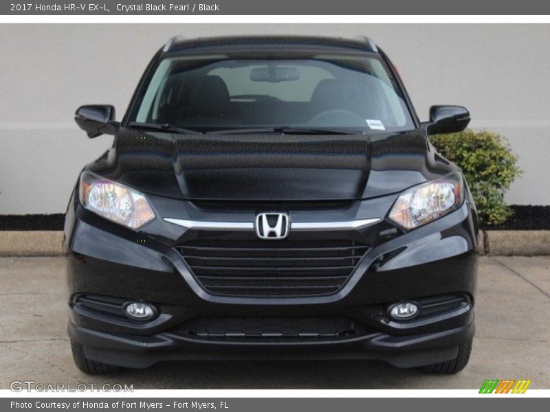 Crystal Black Pearl / Black 2017 Honda HR-V EX-L