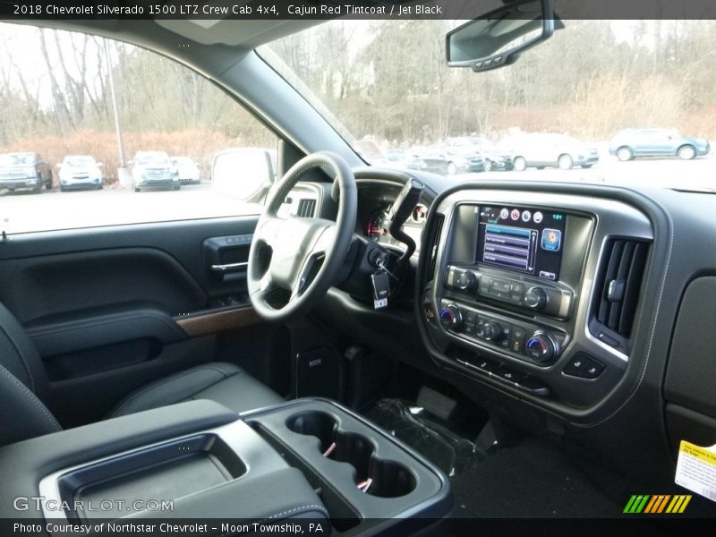 Cajun Red Tintcoat / Jet Black 2018 Chevrolet Silverado 1500 LTZ Crew Cab 4x4