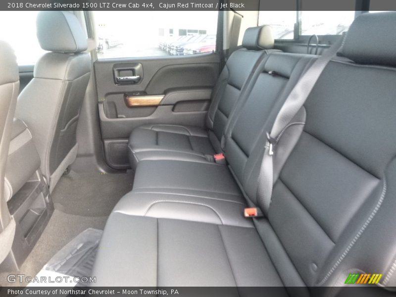 Cajun Red Tintcoat / Jet Black 2018 Chevrolet Silverado 1500 LTZ Crew Cab 4x4