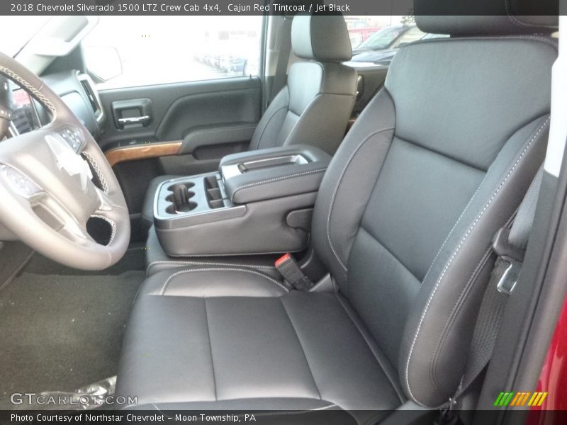 Cajun Red Tintcoat / Jet Black 2018 Chevrolet Silverado 1500 LTZ Crew Cab 4x4